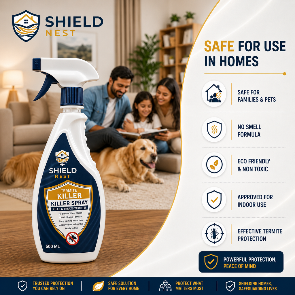 No Smell Termite killer (Free Gloves and syringe)