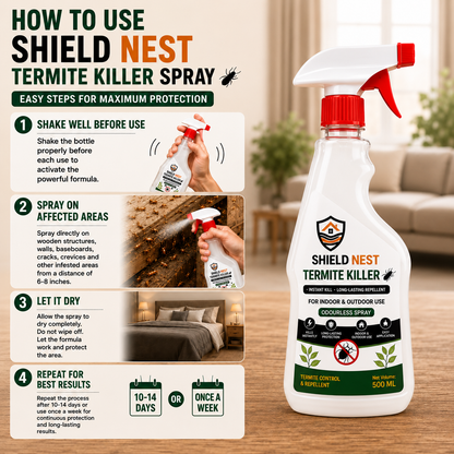 No Smell SHILED NEST Termite killer