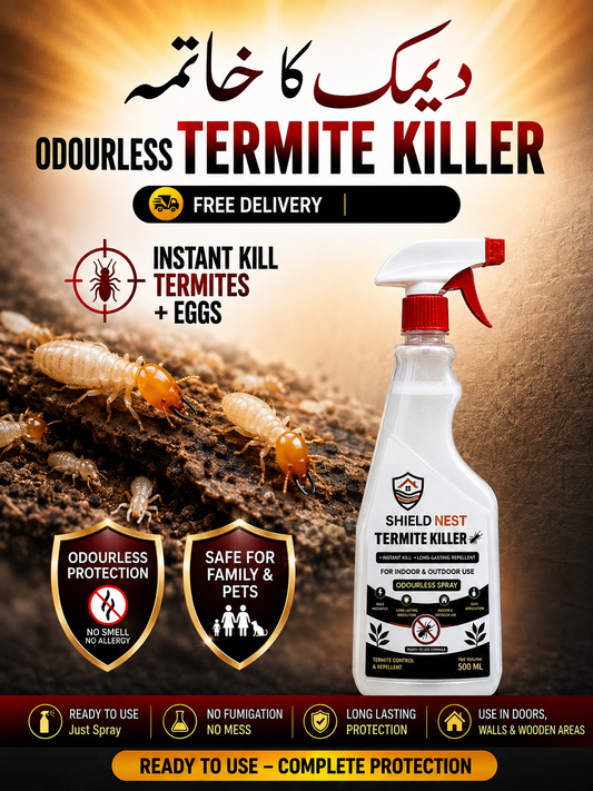 No Smell SHILED NEST Termite killer