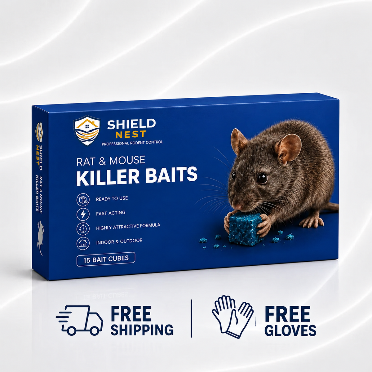 Shield Nest Rat & Mouse Killer Baits